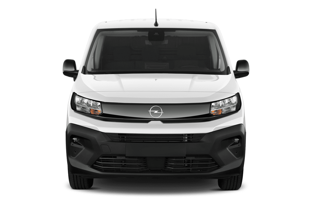 Frontansicht eines Opel Combo Cargo, freigestellt