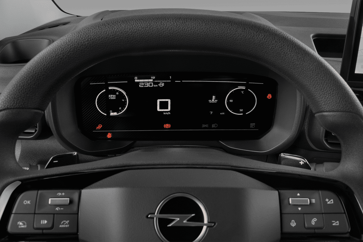 Kombiinstrument eines Opel Combo Cargo