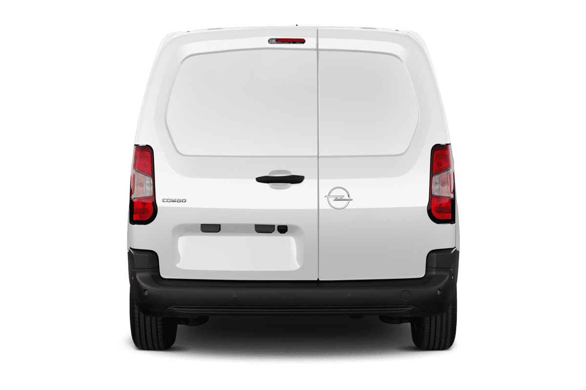 Heckansicht eines Opel Combo Cargo