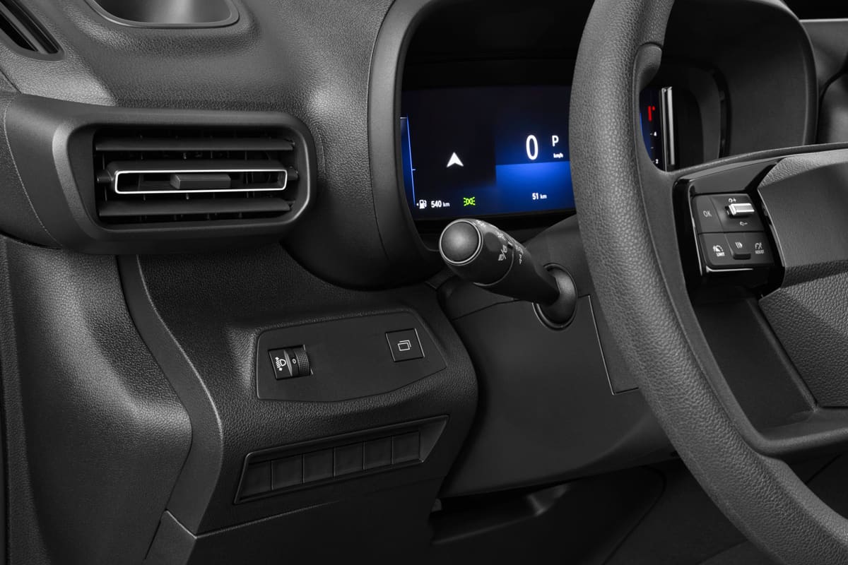 Lüftung eines Opel Combo Cargo