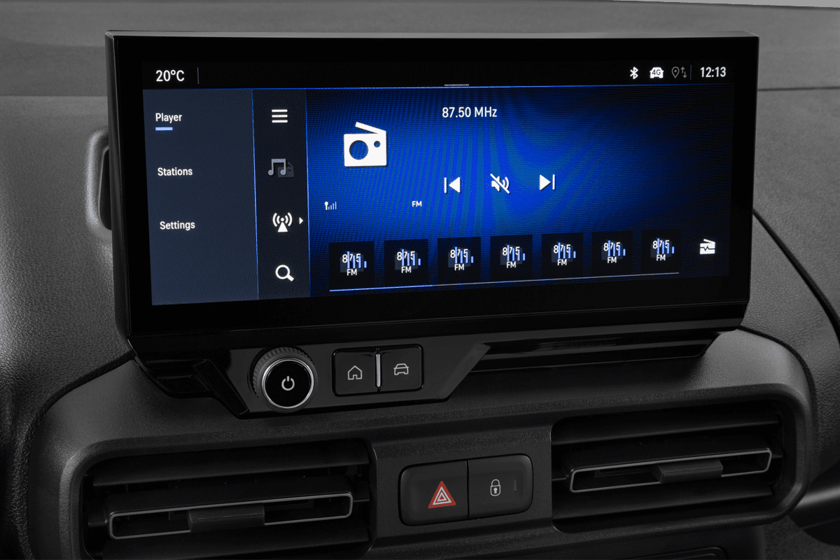 Audiosystem eines Opel Combo Cargo