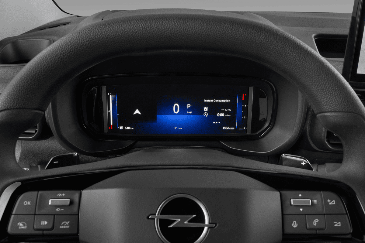 Kombiinstrument eines Opel Combo Cargo