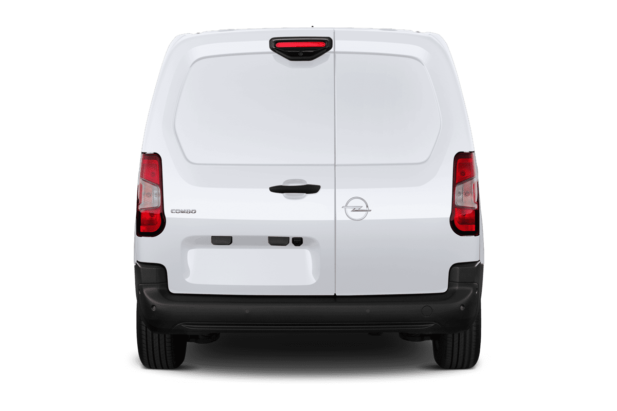 Heckansicht eines Opel Combo Cargo