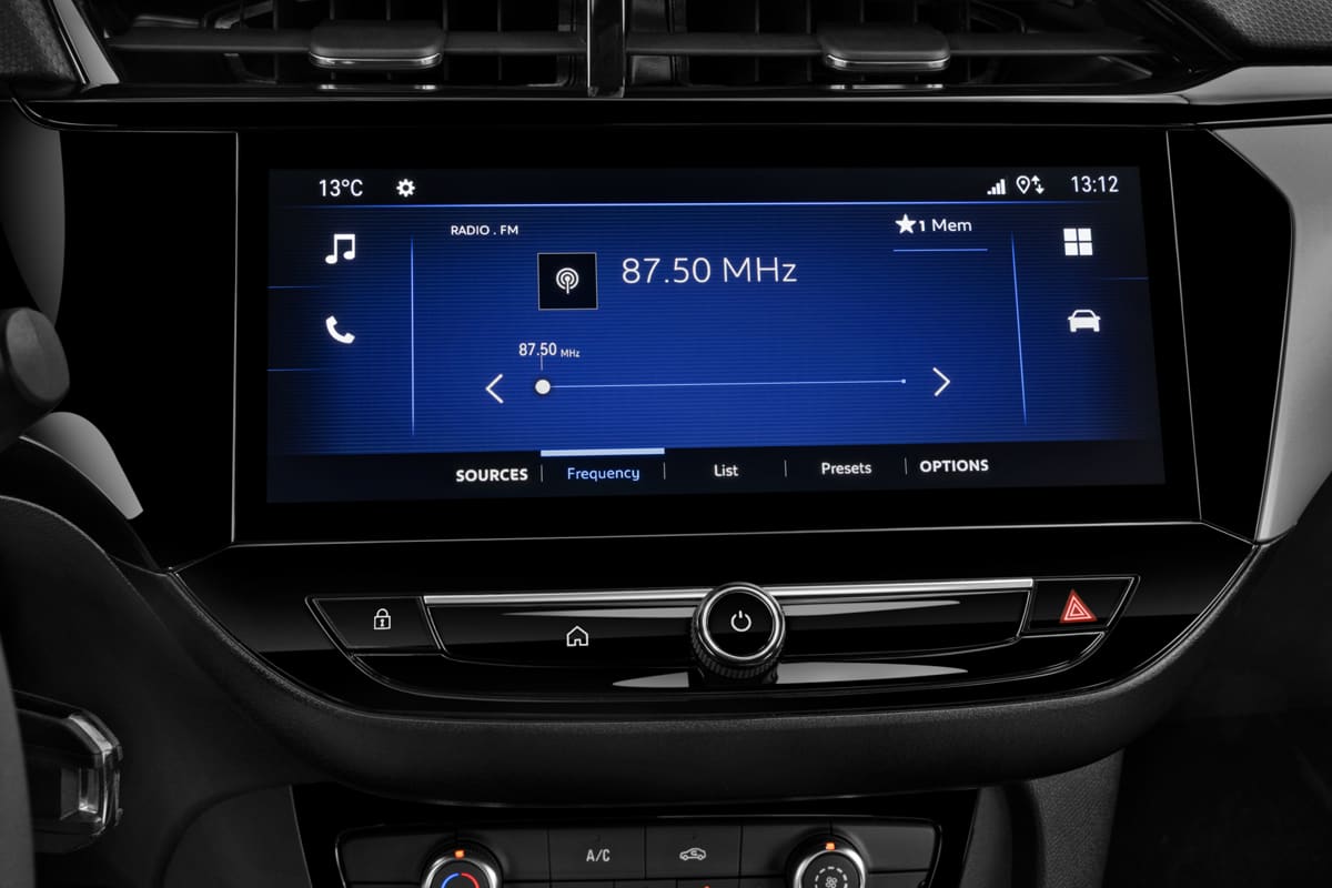 Audiosystem eines Opel Corsa
