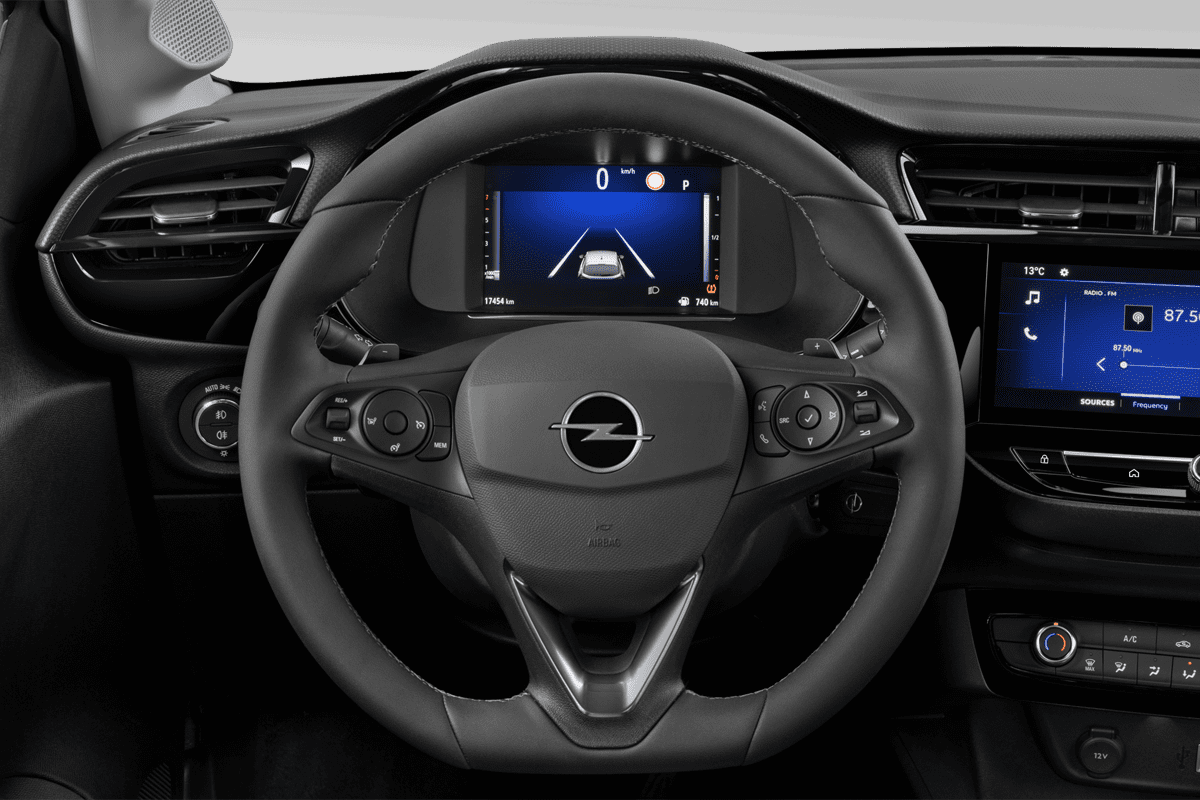 Lenkrad eines Opel Corsa
