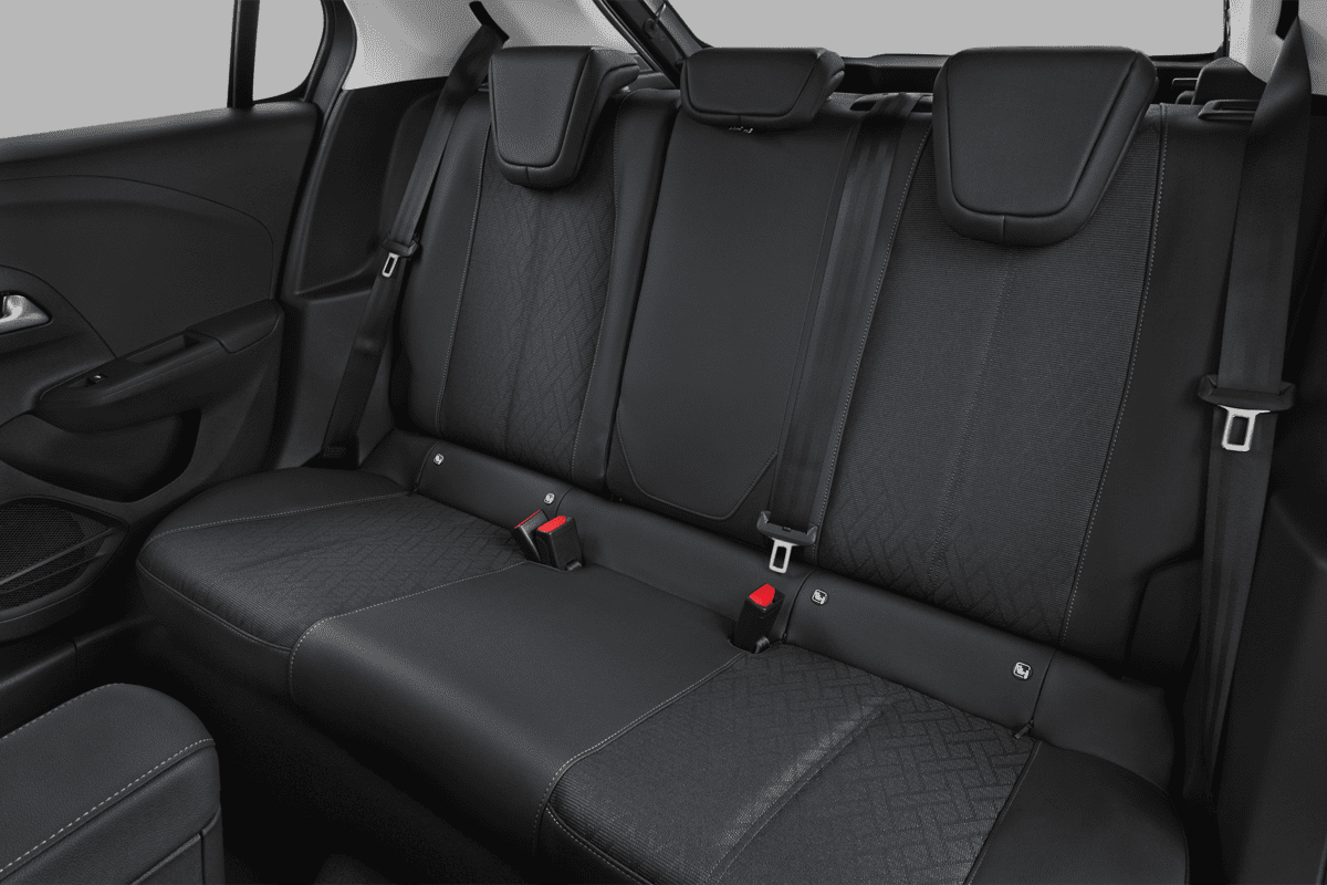 Rücksitzbank eines Opel Corsa 40 Jahre