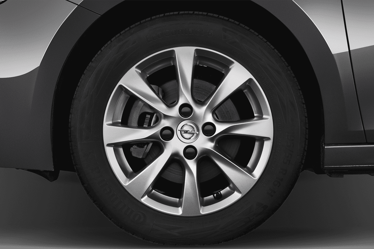 Radkappe oder Felge eines Opel Corsa 40 Jahre