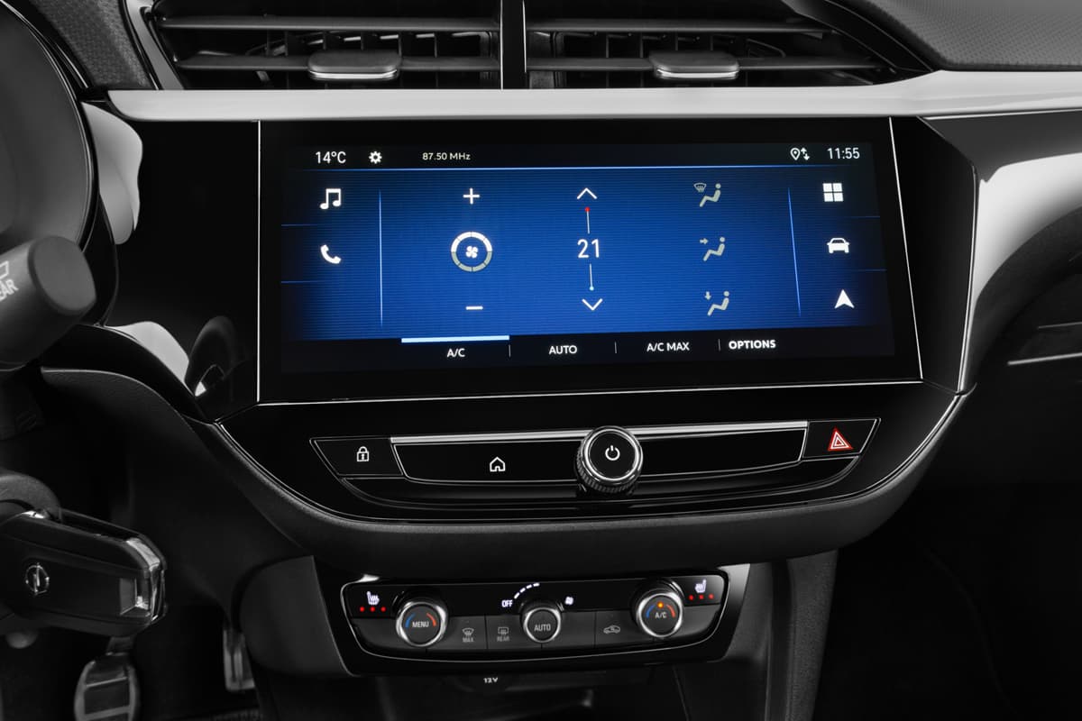 Klimasteuerung eines Opel Corsa