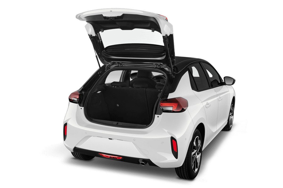 Kofferraum eines Opel Corsa