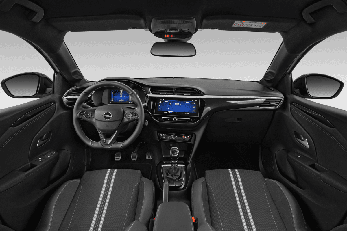 Armaturenbrett eines Opel Corsa Electric