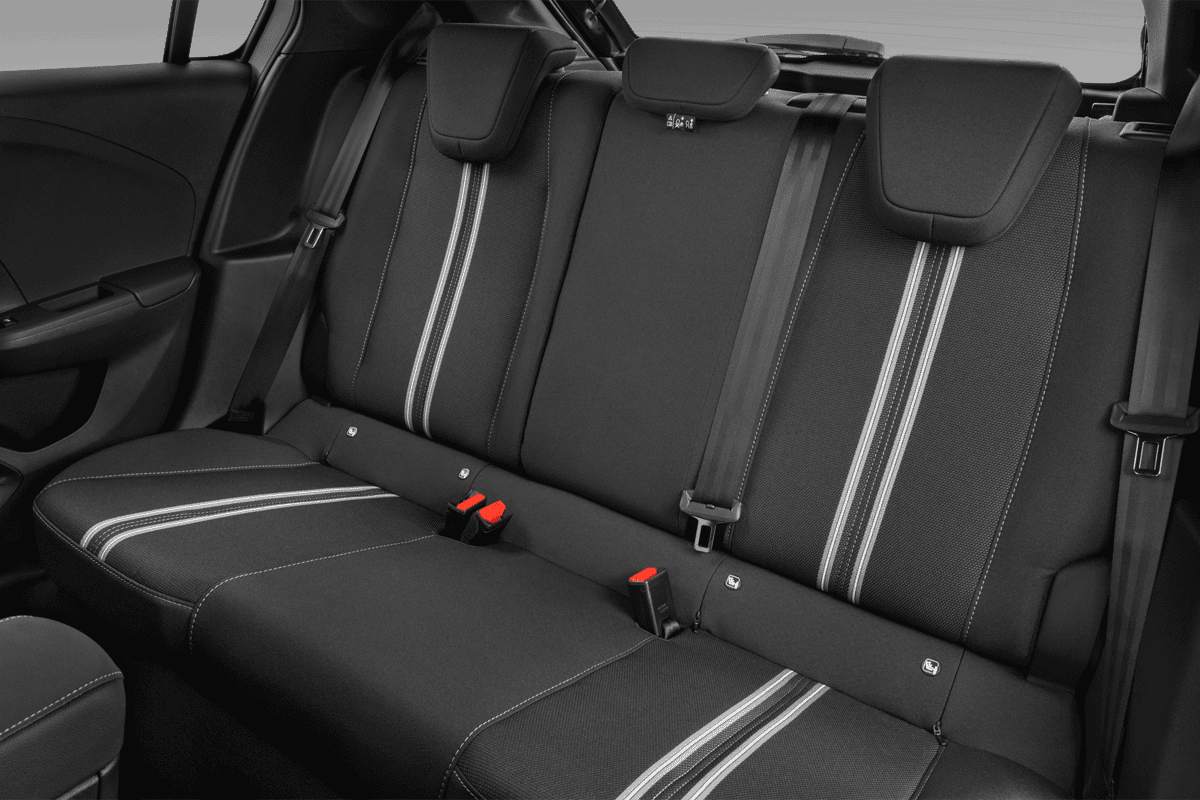 Rücksitzbank eines Opel Corsa Electric