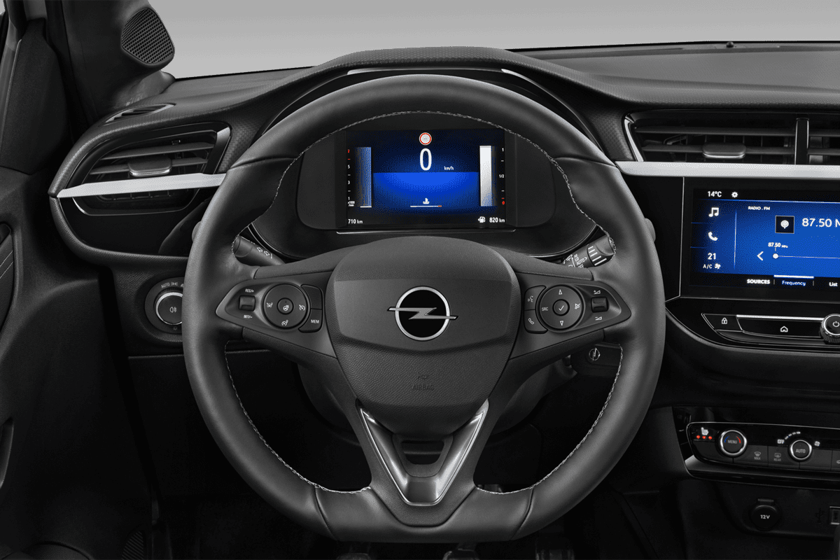 Lenkrad eines Opel Corsa Electric