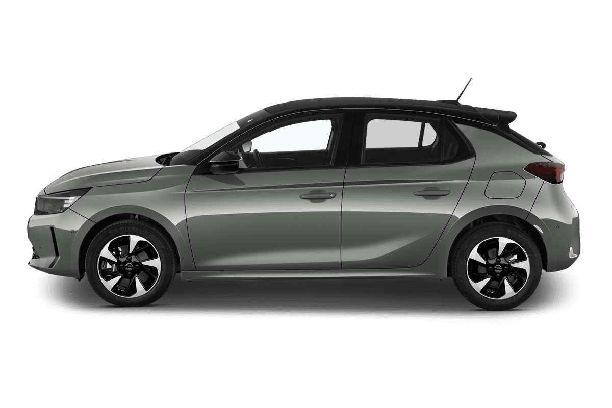 Seitenansicht eines Opel Corsa Electric