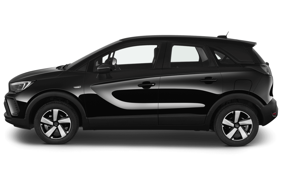 Seitenansicht eines Opel Crossland