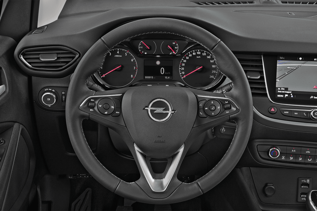 Lenkrad eines Opel Crossland