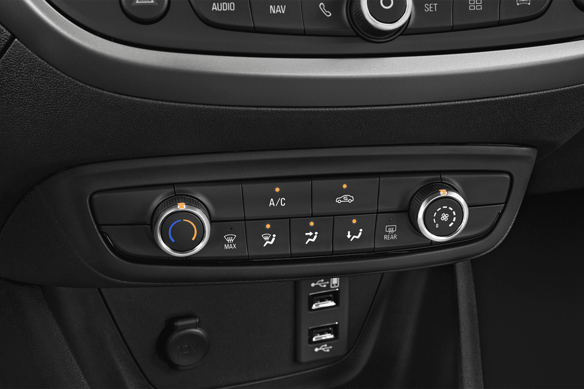 Klimasteuerung eines Opel Crossland