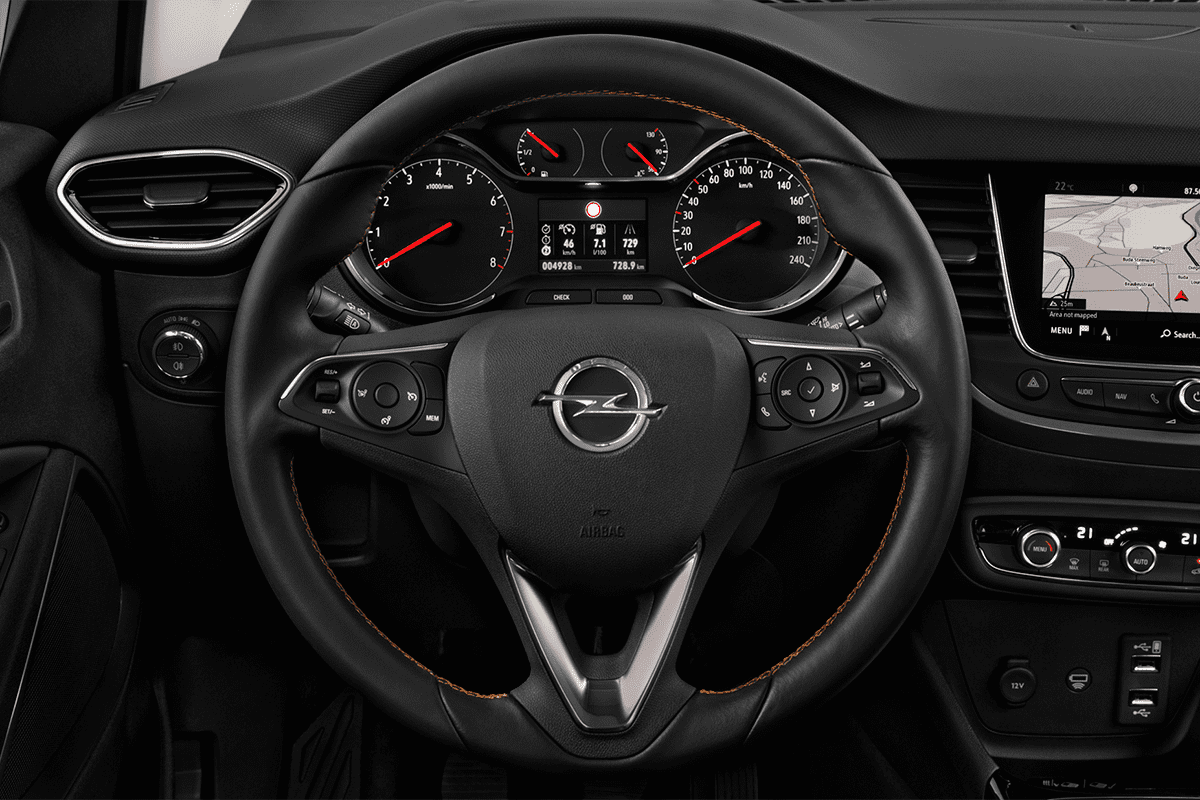 Lenkrad eines Opel Crossland X LPG