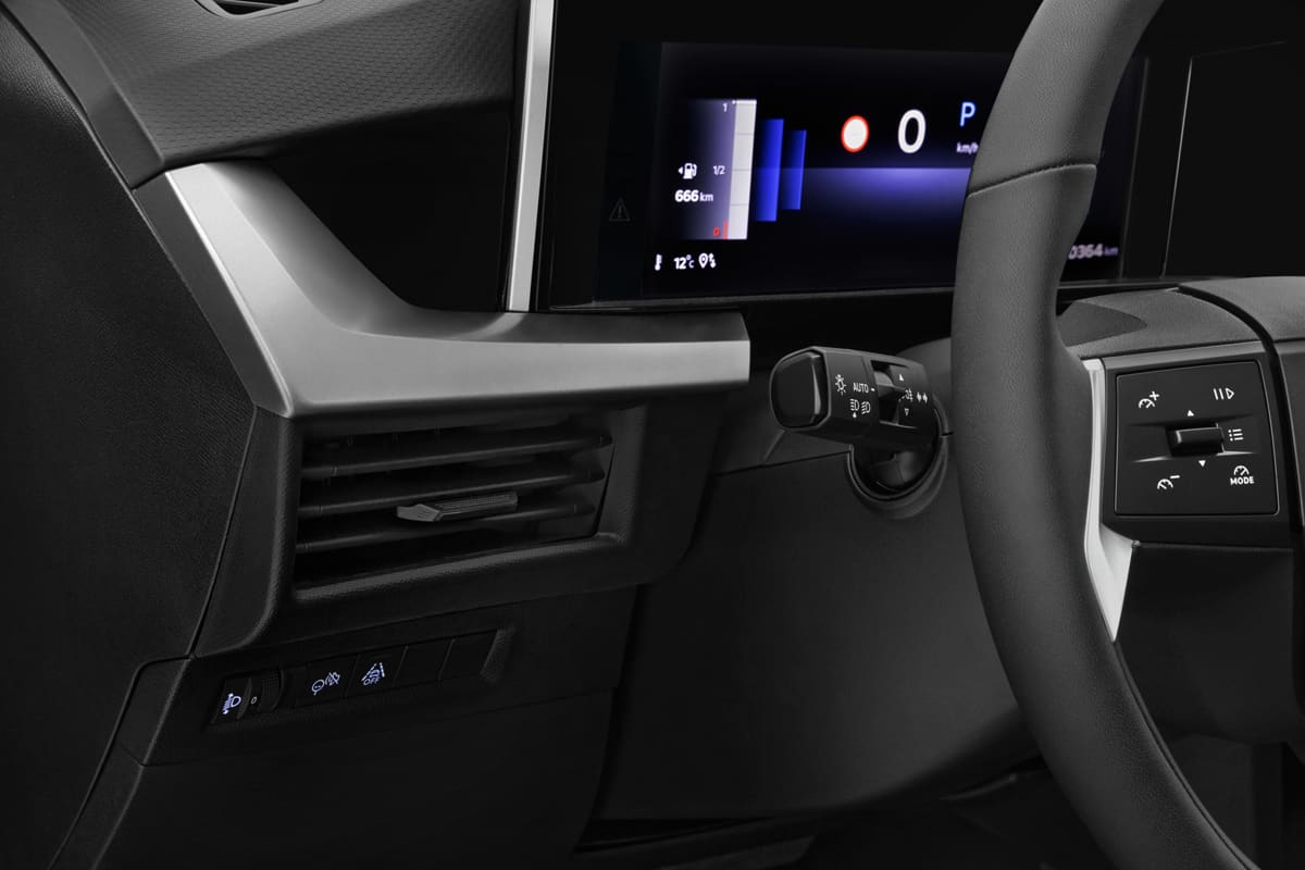 Lüftung eines Opel Frontera