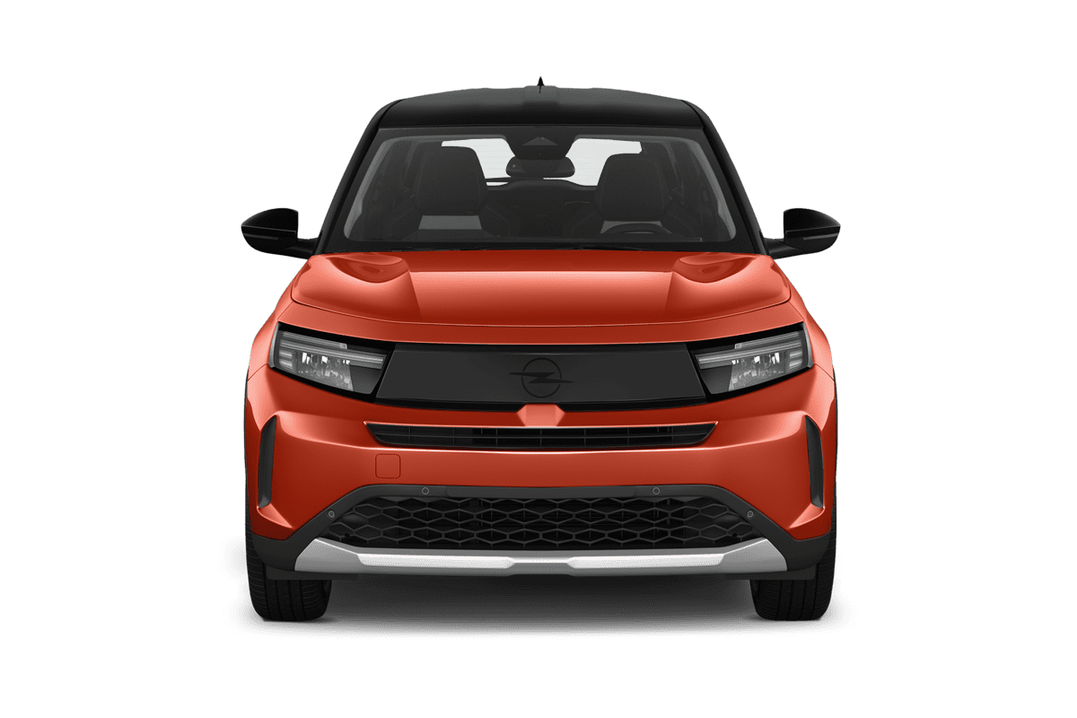 Frontansicht eines Opel Frontera, freigestellt