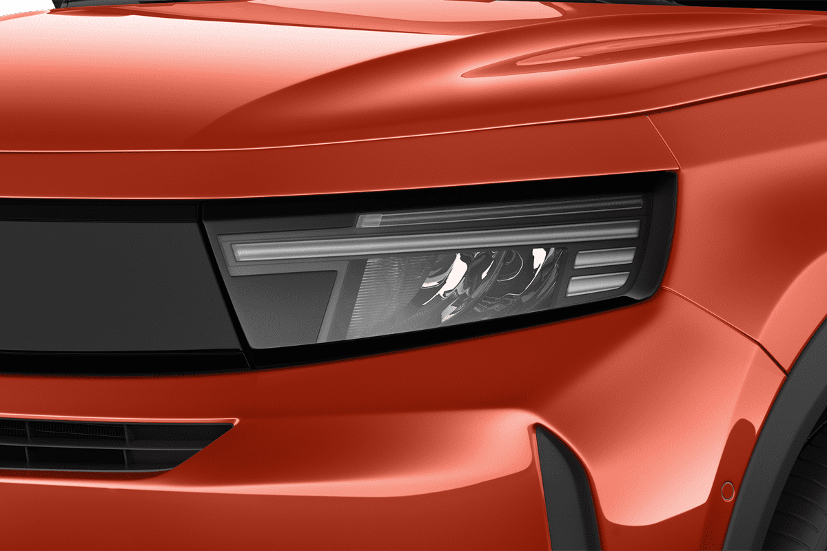 Frontscheinwerfer eines Opel Frontera