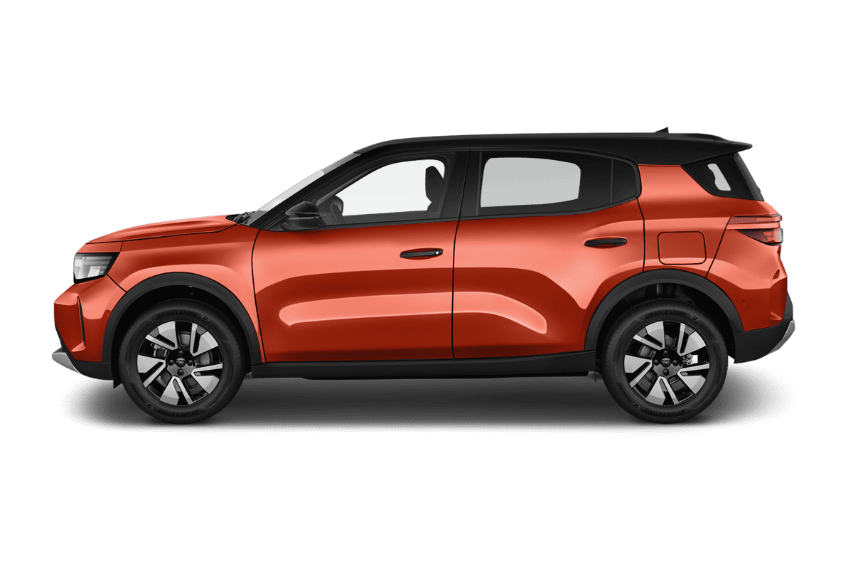 Seitenansicht eines Opel Frontera