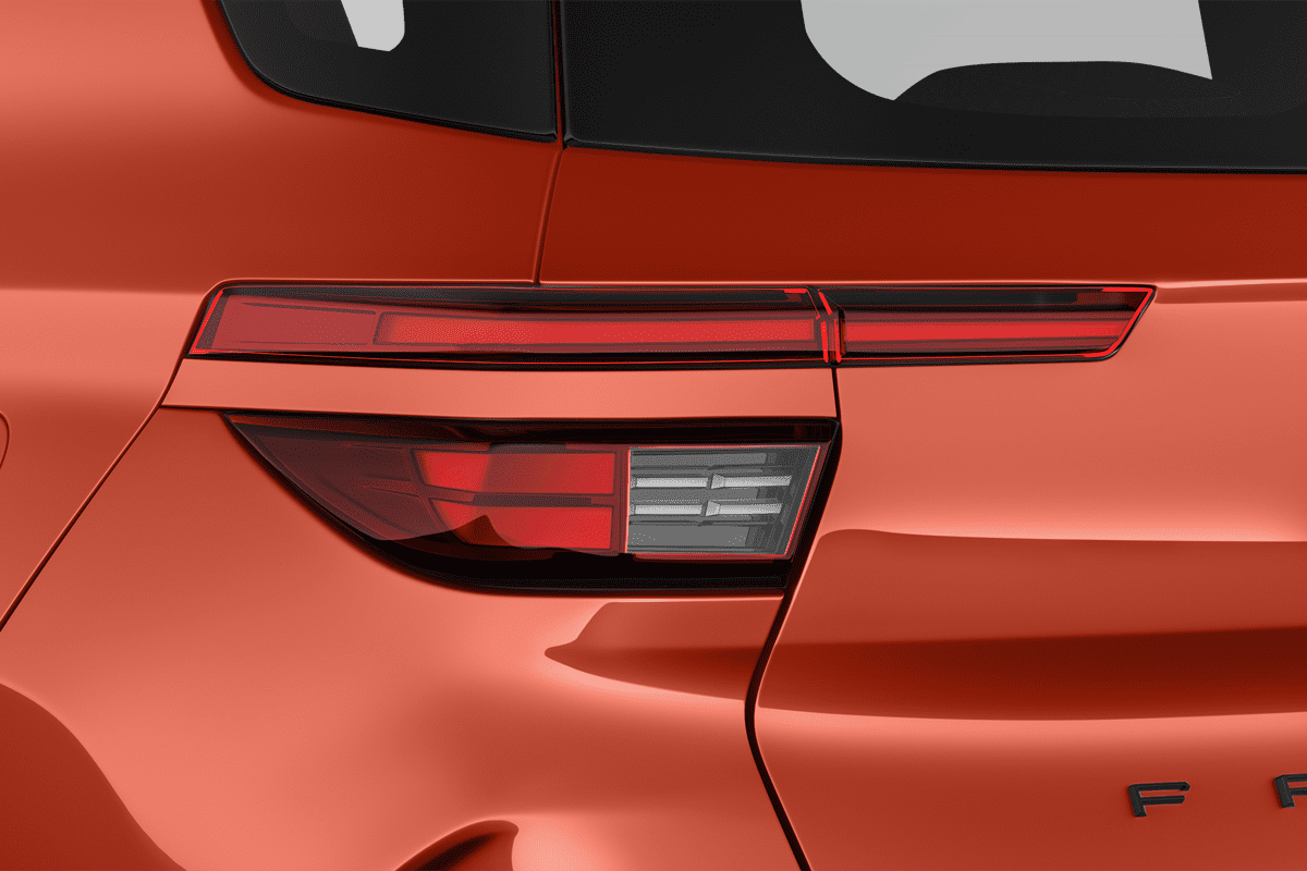 Heckleuchten eines Opel Frontera