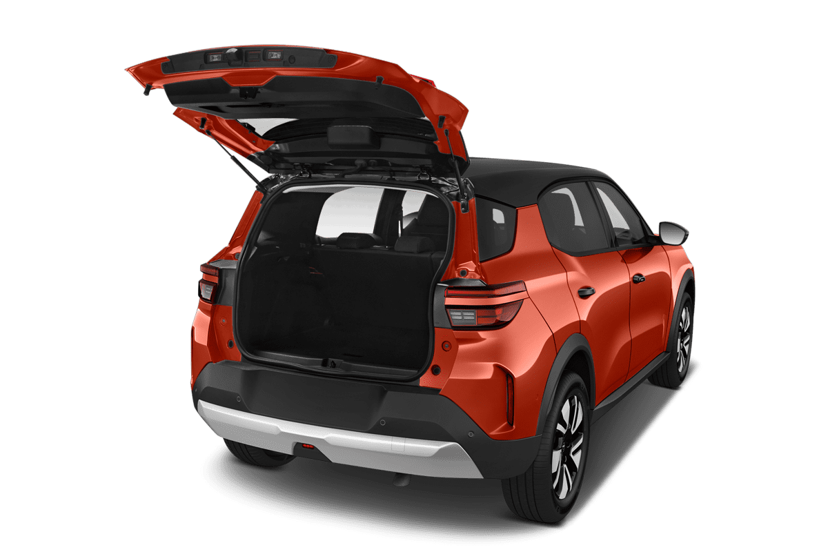 Kofferraum eines Opel Frontera