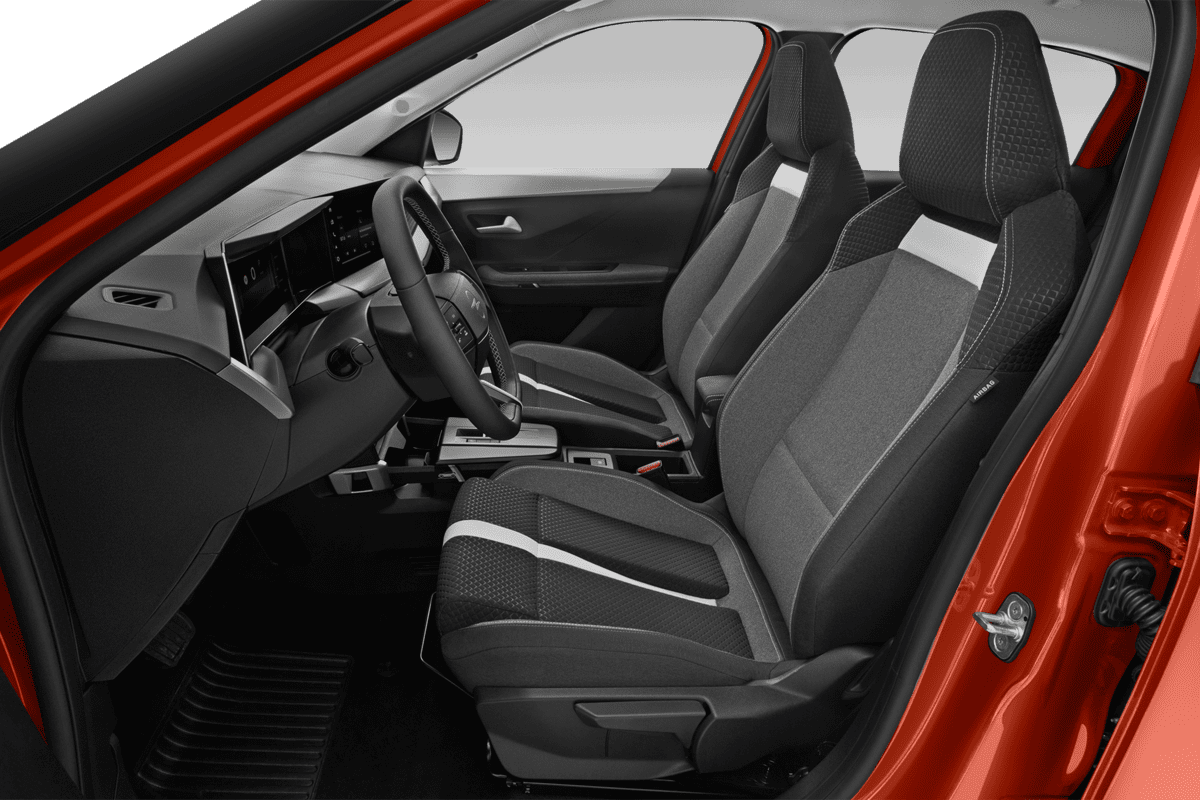 Vordersitze eines Opel Frontera Electric 