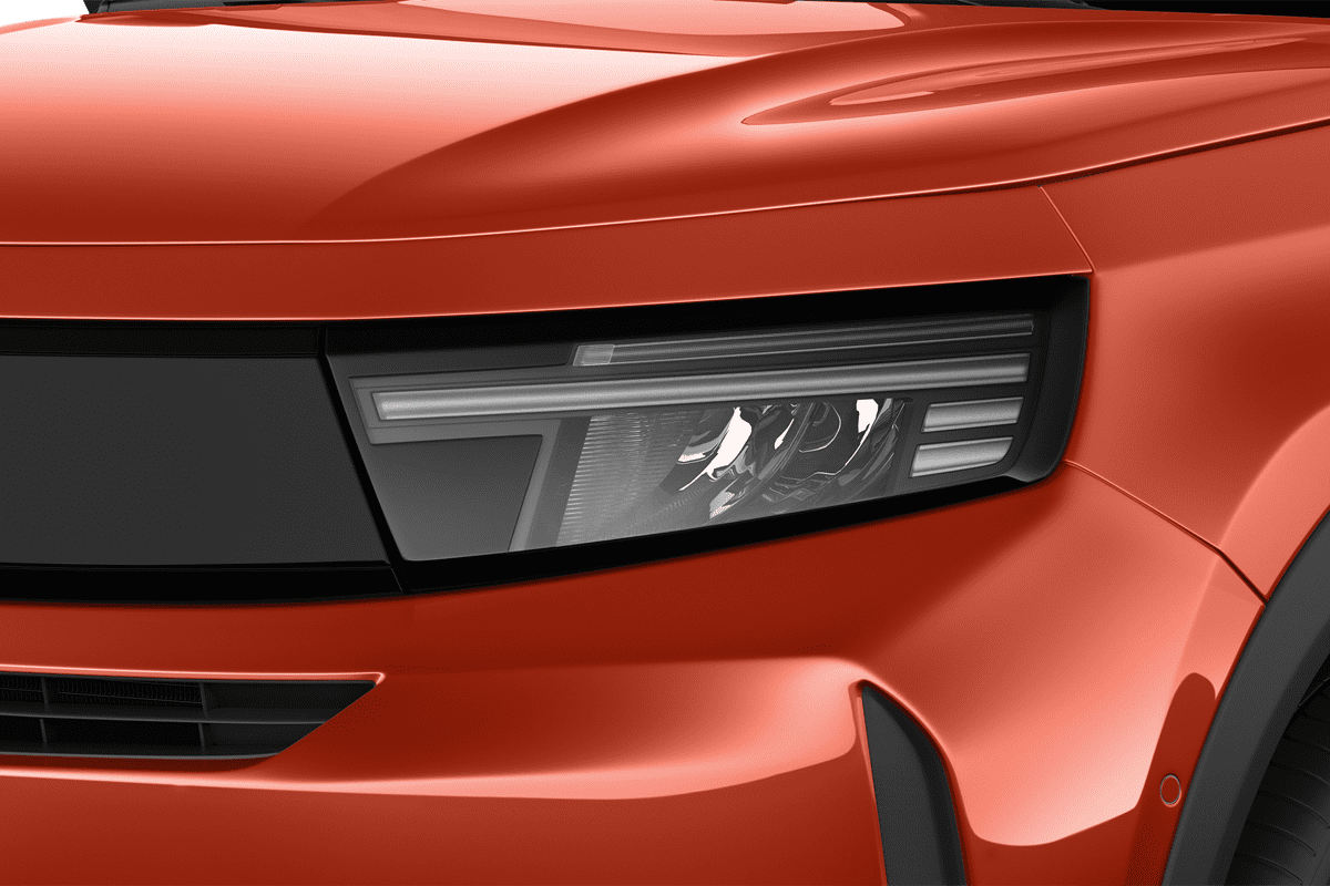 Frontscheinwerfer eines Opel Frontera Electric 