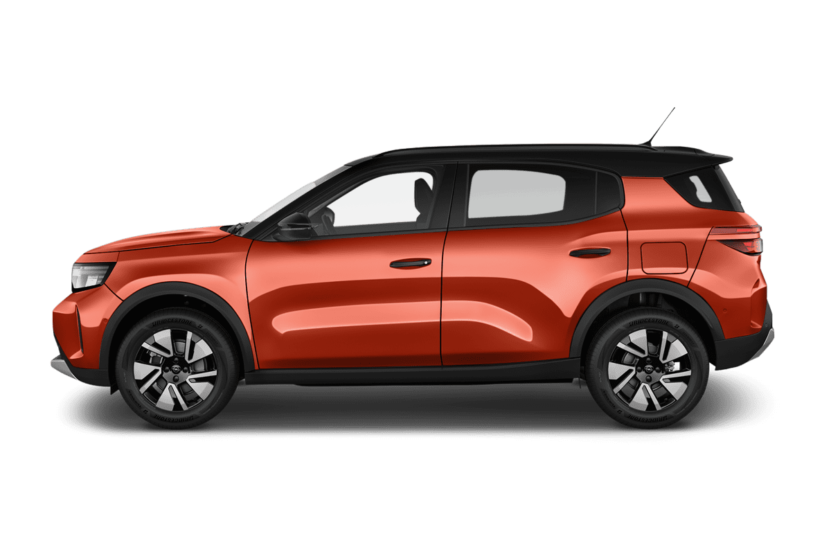 Seitenansicht eines Opel Frontera Electric 