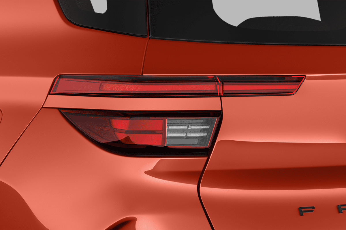 Heckleuchten eines Opel Frontera Electric 