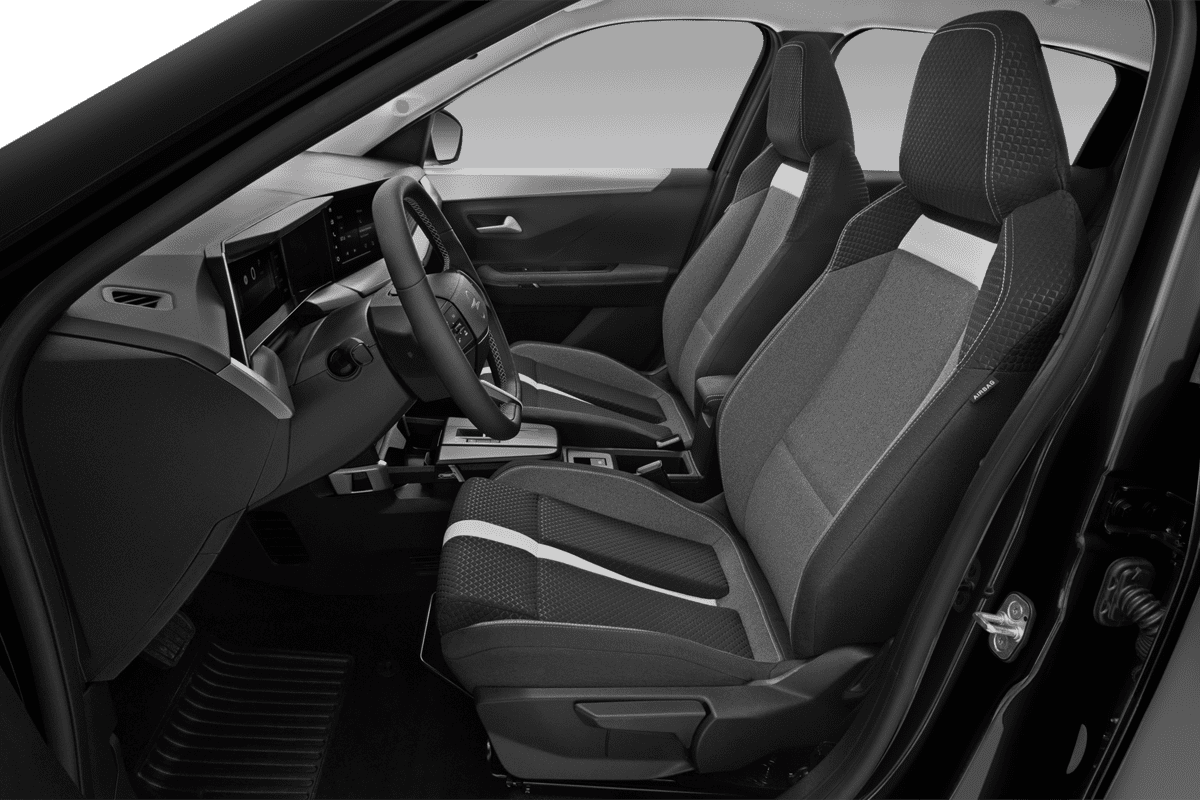 Vordersitze eines Opel Frontera Electric