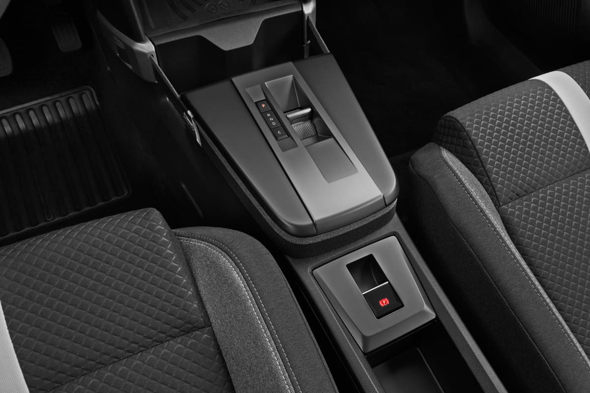 Schaltknüppel eines Opel Frontera Electric