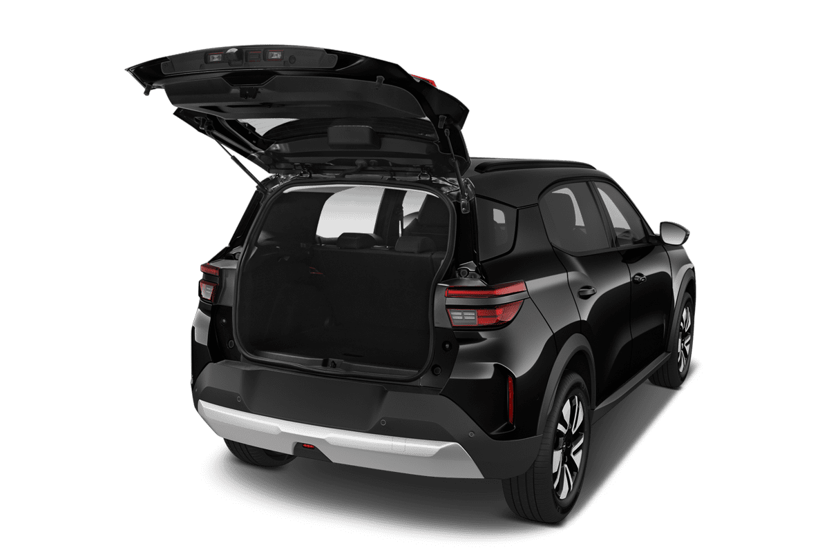 Kofferraum eines Opel Frontera Electric