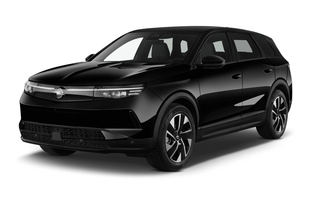 Schräge Frontansicht eines Opel Grandland , freigestellt