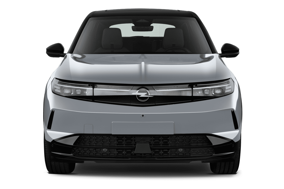 Frontansicht eines Opel Grandland Electric , freigestellt