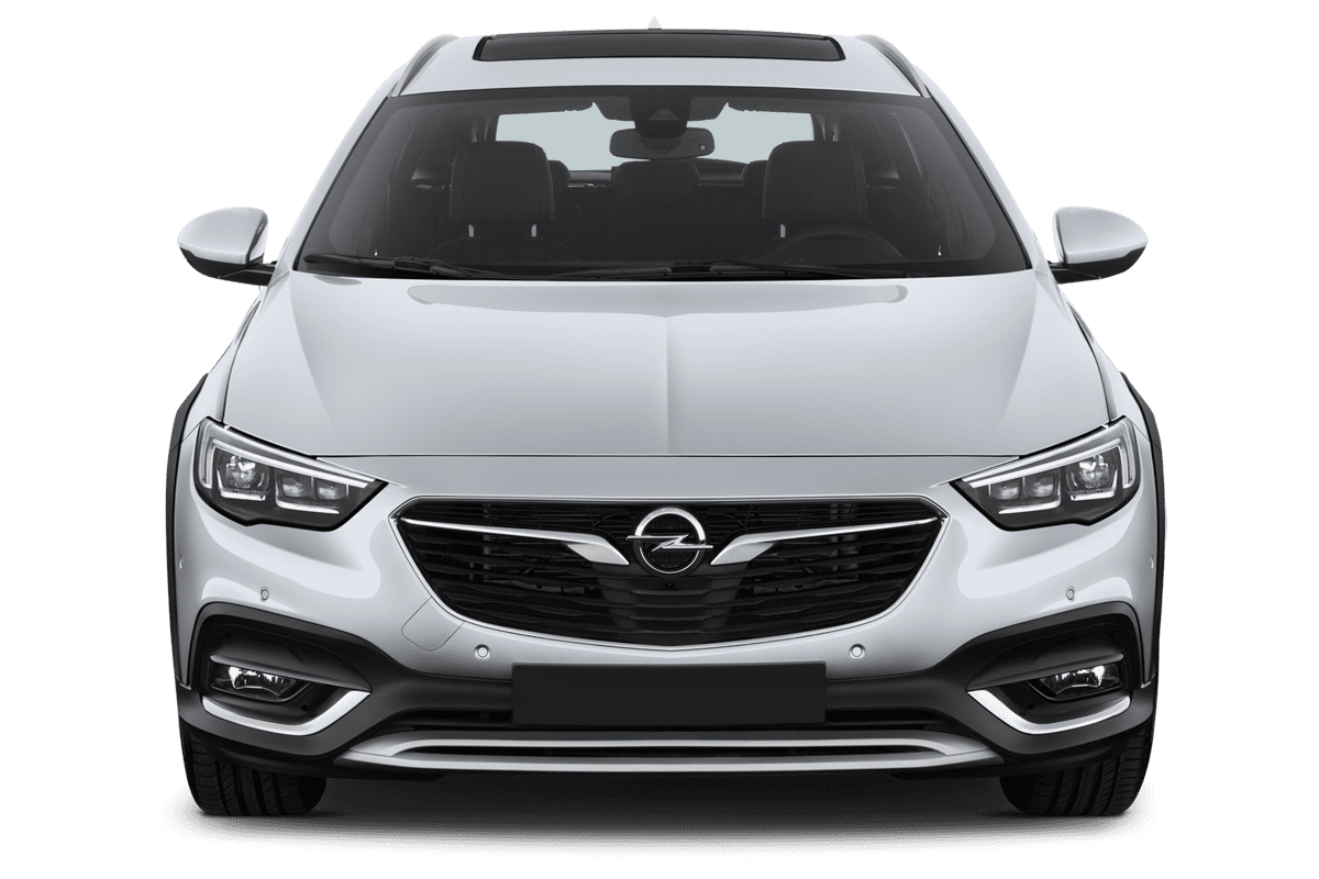 Frontansicht eines Opel Insignia Country Tourer, freigestellt