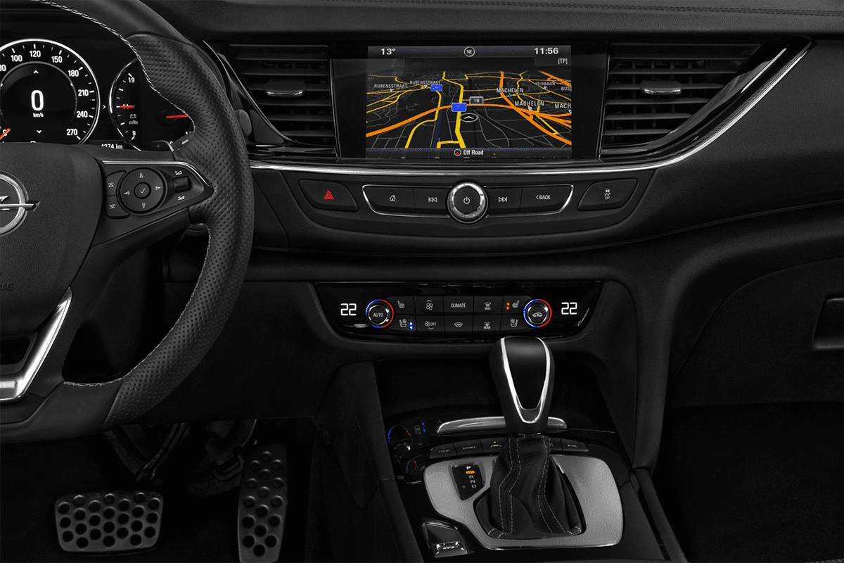 Mittelkonsole eines Opel Insignia Country Tourer