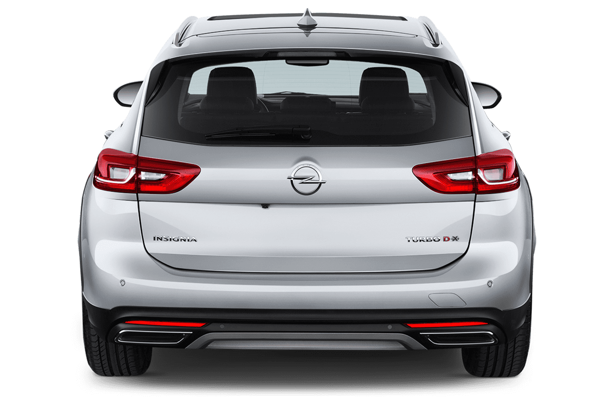 Heckansicht eines Opel Insignia Country Tourer