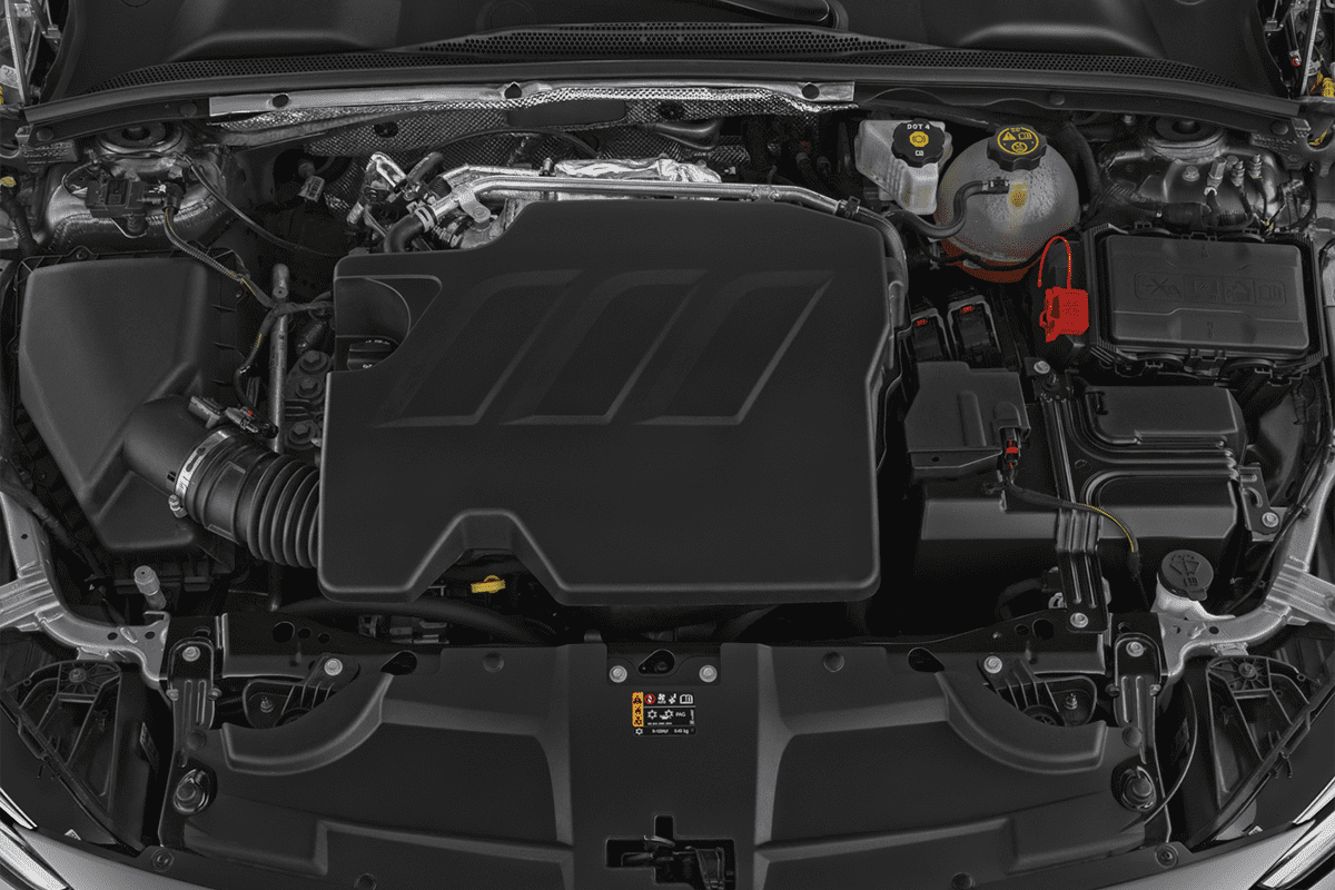 Motorraum eines Opel Insignia Sports Tourer