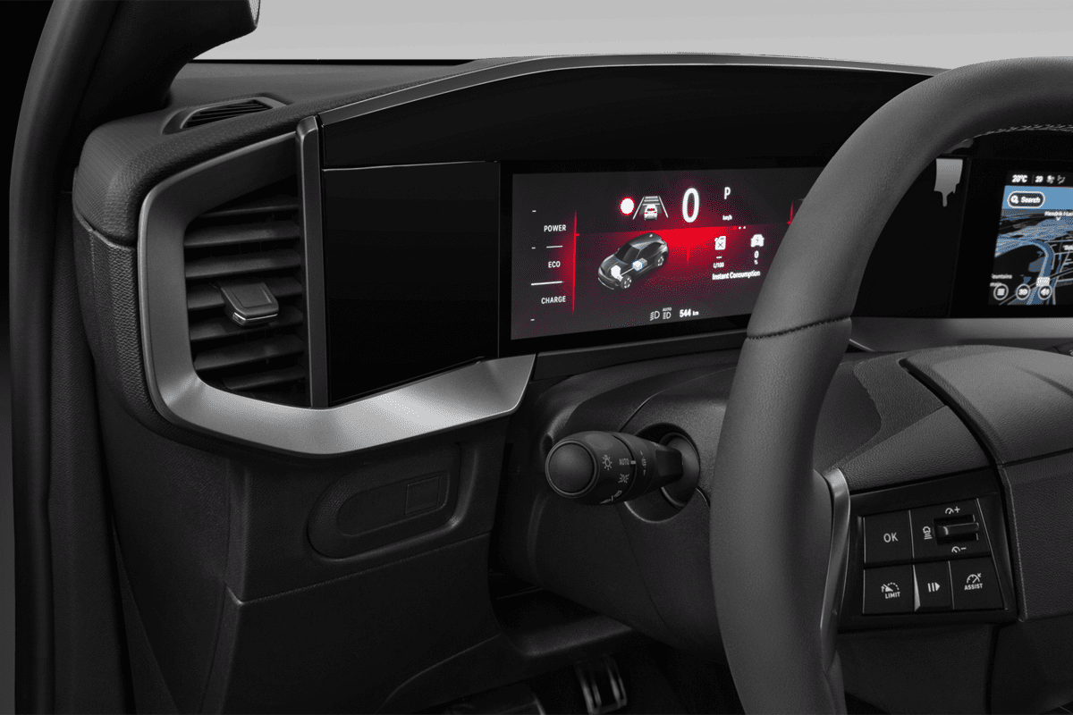 Lüftung eines Opel Mokka