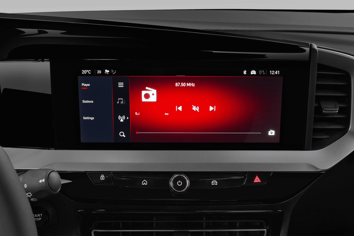 Audiosystem eines Opel Mokka