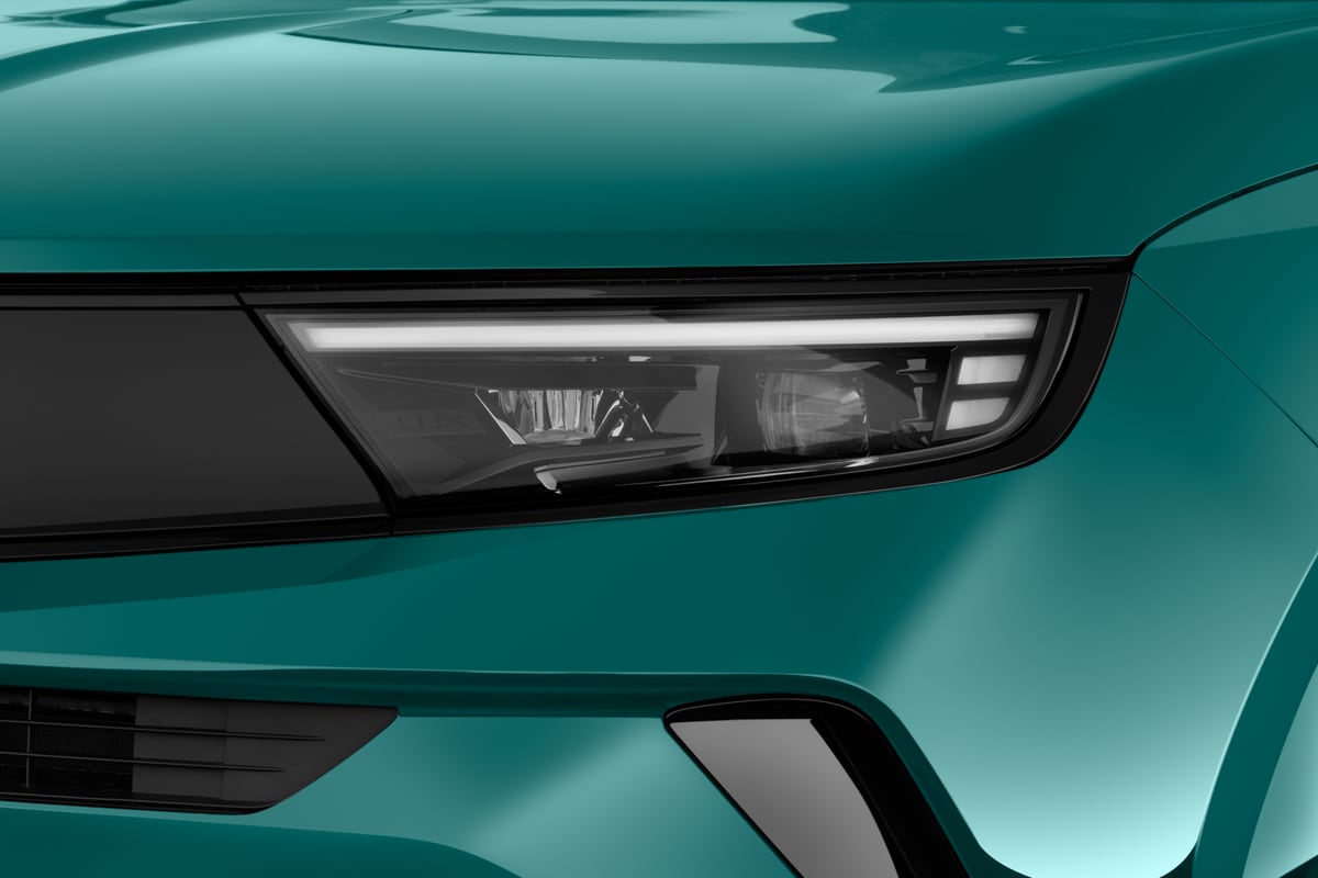 Frontscheinwerfer eines Opel Mokka