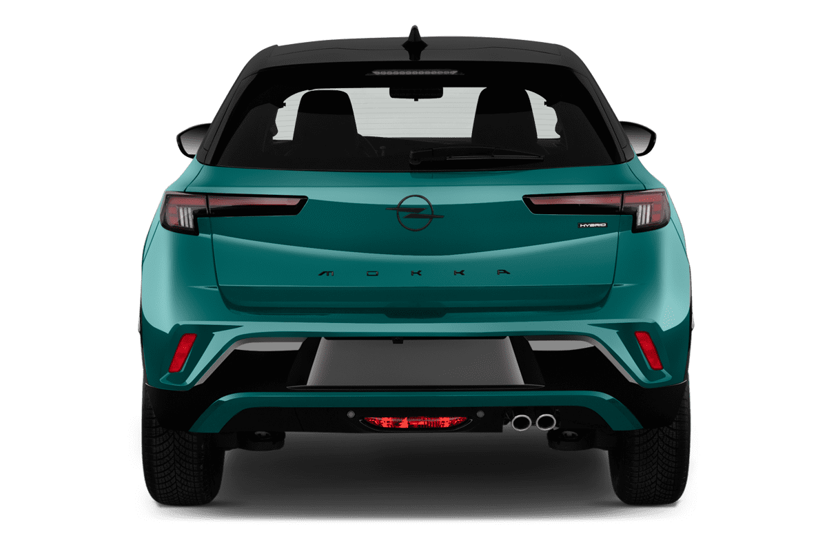 Heckansicht eines Opel Mokka