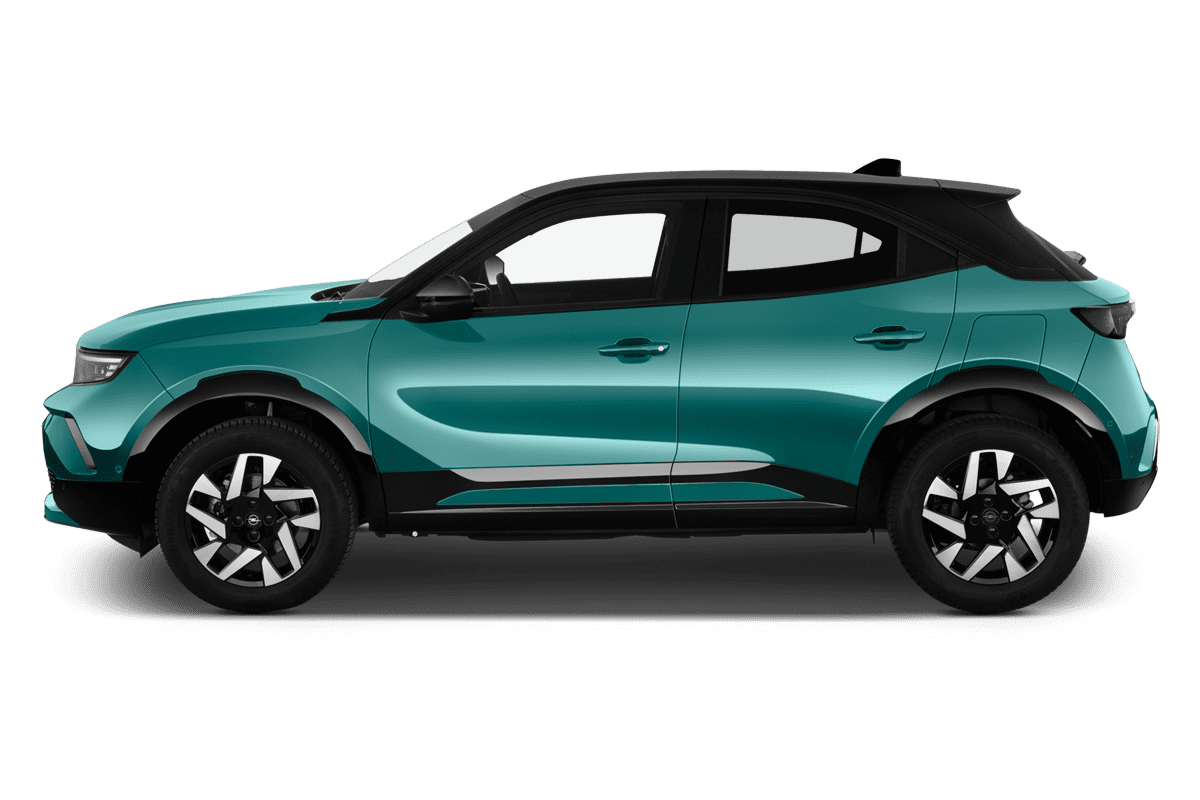 Seitenansicht eines Opel Mokka