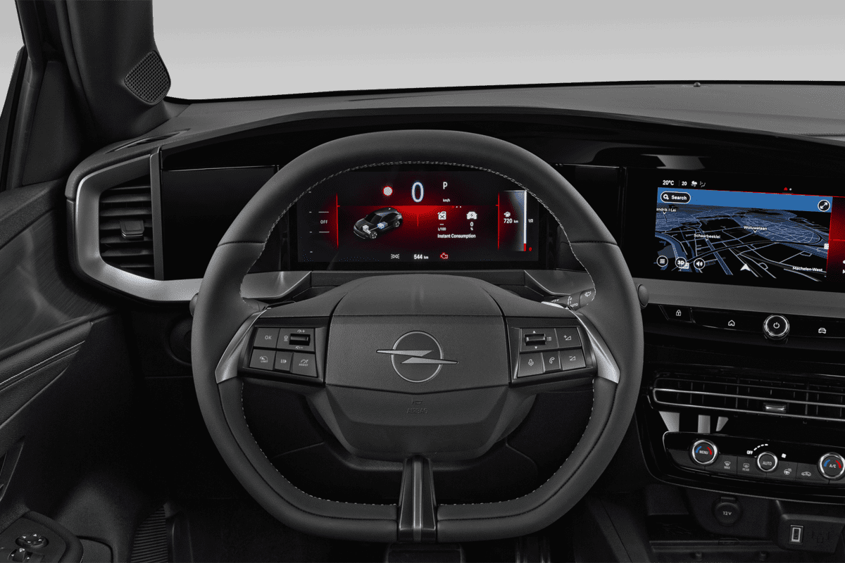 Lenkrad eines Opel Mokka