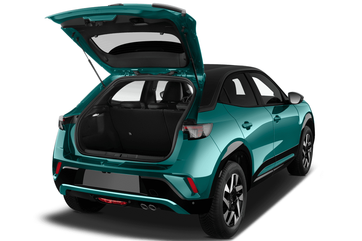 Kofferraum eines Opel Mokka