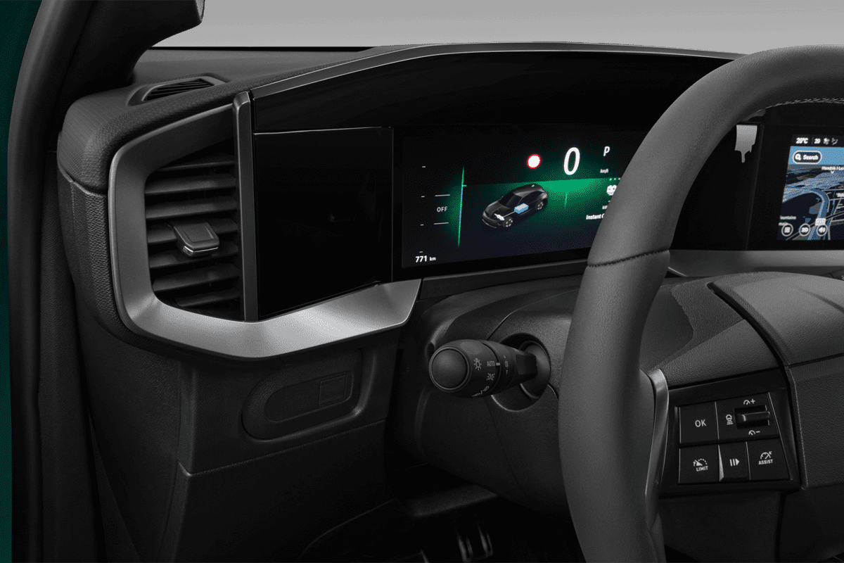 Lüftung eines Opel Mokka Electric