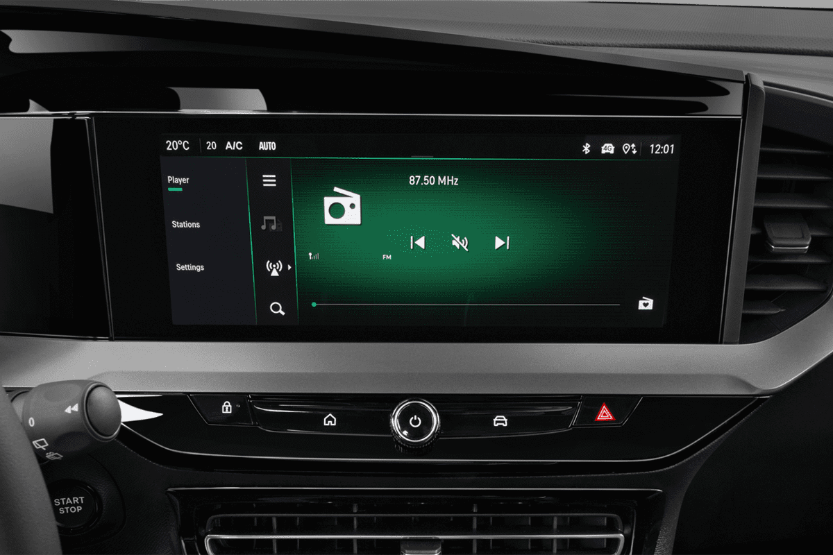Audiosystem eines Opel Mokka Electric