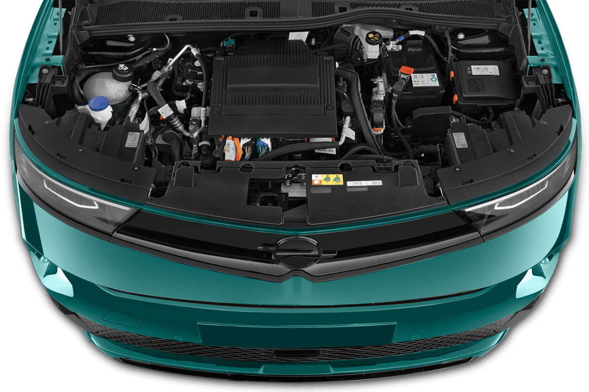 Motorraum eines Opel Mokka Electric